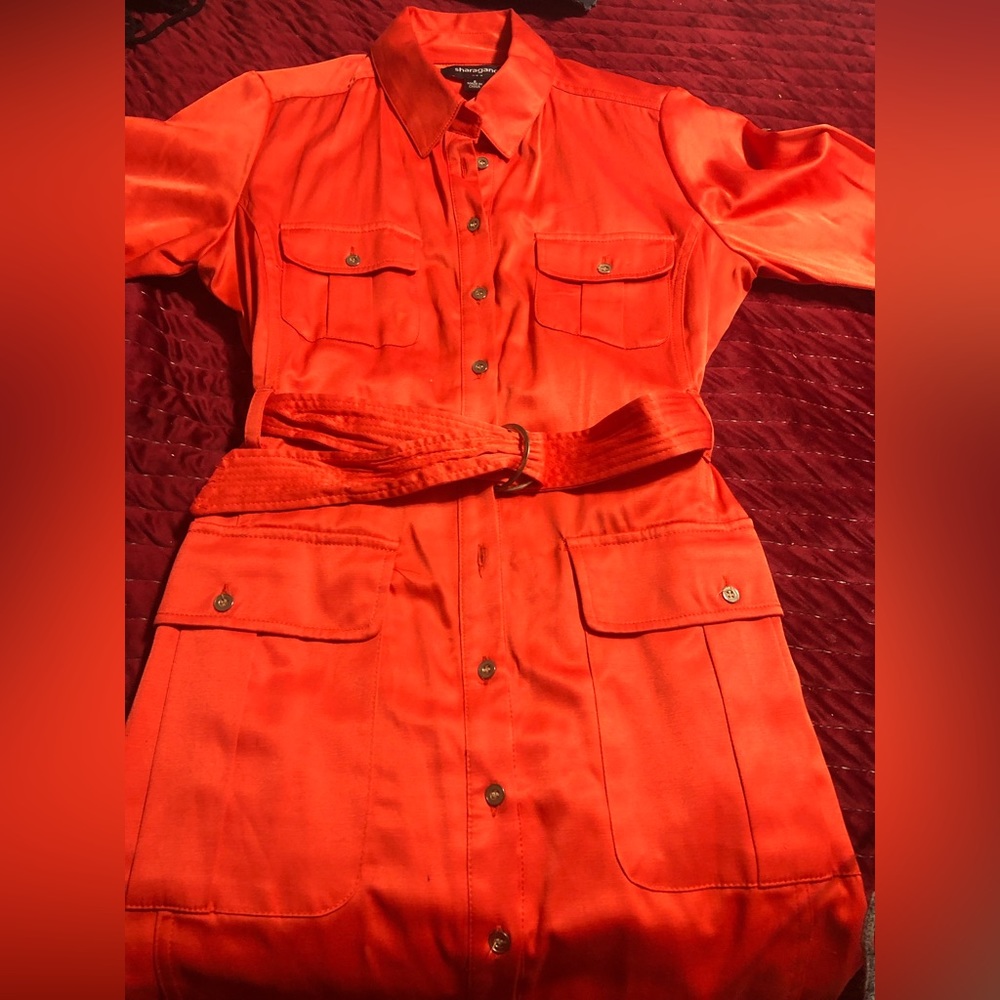 Red-Orange Dress!!